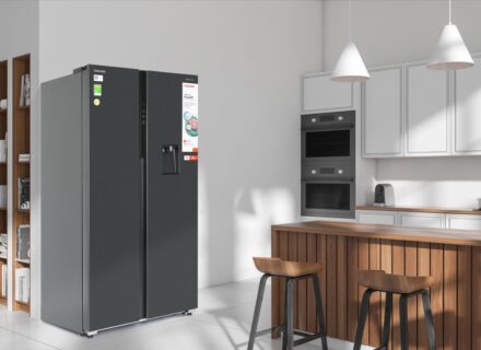 Tủ lạnh Toshiba Inverter 596 lít Side By Side GR-RS775WI-PMV(06)-MG